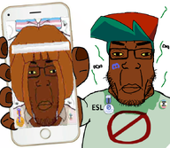 anti_ongezellig award brown_skin clothes fnf_pedo glasses hair holding_phone map_(pedophile) medal mymy ongezellig pedophile pedophilia stink_lines stinky subvariant:chudplier subvariant:phoneplier_vertical transgender_flag variant:markiplier_soyjak zarty zartycuck // 680x593 // 267KB