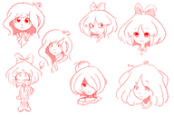artist:unknown coco lightbulb maya mymy sketch // 3034x2044 // 896KB