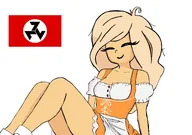 Afrikaner_Weerstandsbeweging artist:Cuauhtli AWB coco dress goonbait south_africa_flag // 2048x1442 // 185KB