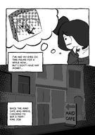 artist:iwasgoingtoabortitanyway black_and_white maid maid_uniform maya meta:general_fanart // 2039x2894 // 958KB