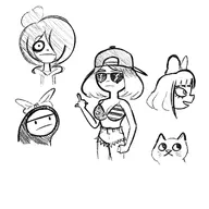 artist:john_smith cleo maya meta:general_fanart mymy Noga tagme // 2048x2048 // 275KB