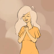 coco hands_together sketchlines smiling tagme unknown_artist // 861x865 // 305KB