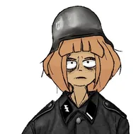 artist:Cuauhtli bags_under_eyes meta:rijkskunst mymy nazi nazi_outfit soldier ss ss_bolts ss_insignia ss_uniform tired wolfsangel // 498x494 // 33KB
