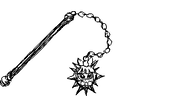 artist:oekakigod chain flail no_color oekaki variant:agugu // 500x250 // 19KB