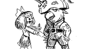 artist:oekakigod kapitein_koek mymy oekaki // 500x250 // 44KB