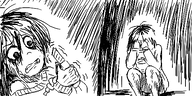 artist:oekakigod crying featured holding_object meta:rijkskunst oekaki trembling // 500x250 // 94KB