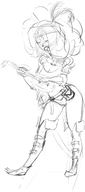 artist:smexymachamp guitar playing vera // 1820x4096 // 3.1MB