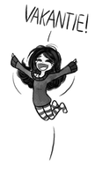 closed_eyes dutch_text happy jumping maya smiling tagme tears unknown_artist // 531x947 // 91KB