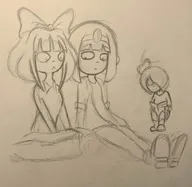 artist:odotcdot cato maya mymy sketch tagme // 2438x2380 // 273KB