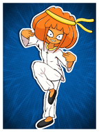 drawing karate looking_at_viewer mymy smiling // 1536x2048 // 3.4MB