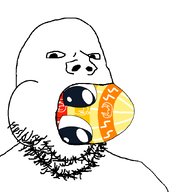 easter easter_egg egg looking_at_you meta:ias open_mouth soyjak subvariant:blowjob_gapejak subvariant:soymy variant:gapejak // 872x872 // 96KB